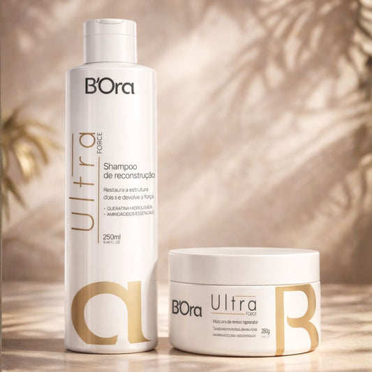 Kit Ultra Force Nutrição Shampoo e Máscara