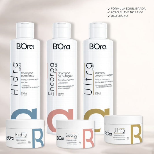 Cronograma Capilar Tratamento Completo – 6 produtos