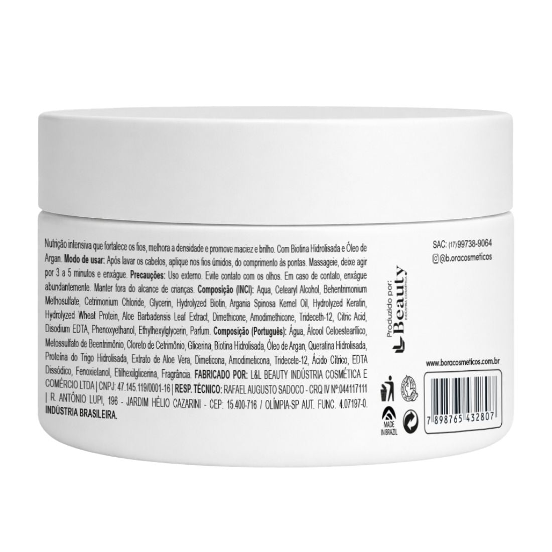 Kit Encorpa Max Nutrição Shampoo e Máscara