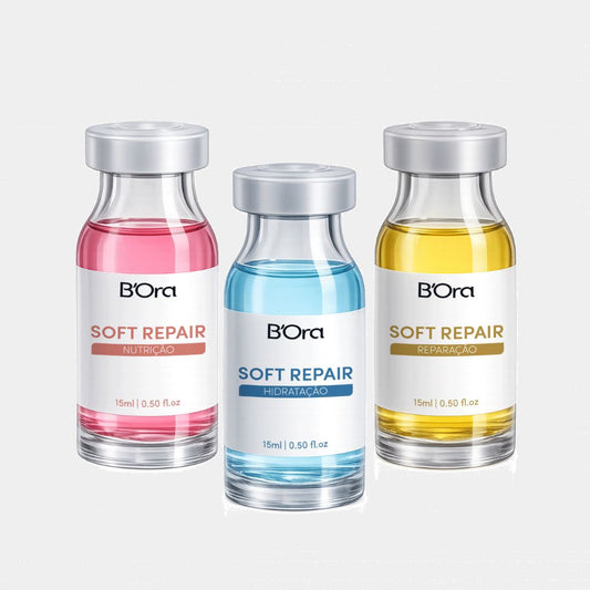 Kit Ampola de Tratamento Capilar Soft Repair - 15ml