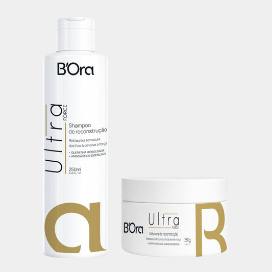 Kit Ultra Force Nutrição Shampoo e Máscara