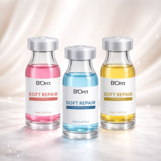 Kit Ampola de Tratamento Capilar Soft Repair - 15ml